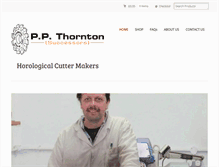 Tablet Screenshot of ppthornton.com